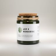 Woodwick Sojawachskerze - Asche & Holzrauch
