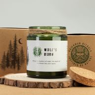 Woodwick Sojawachskerze - Wolfsmond