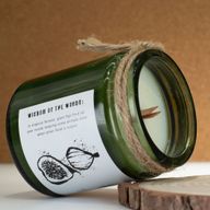 Woodwick Soja-Duftkerze - zerdrückte Feige & Cassis