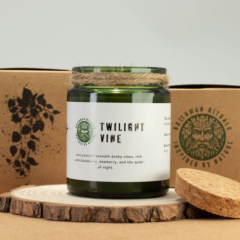 Woodwick Sojawachskerze - Zwielicht-Rebe