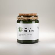Woodwick Soja-Kerze - Salbei & Mintwood