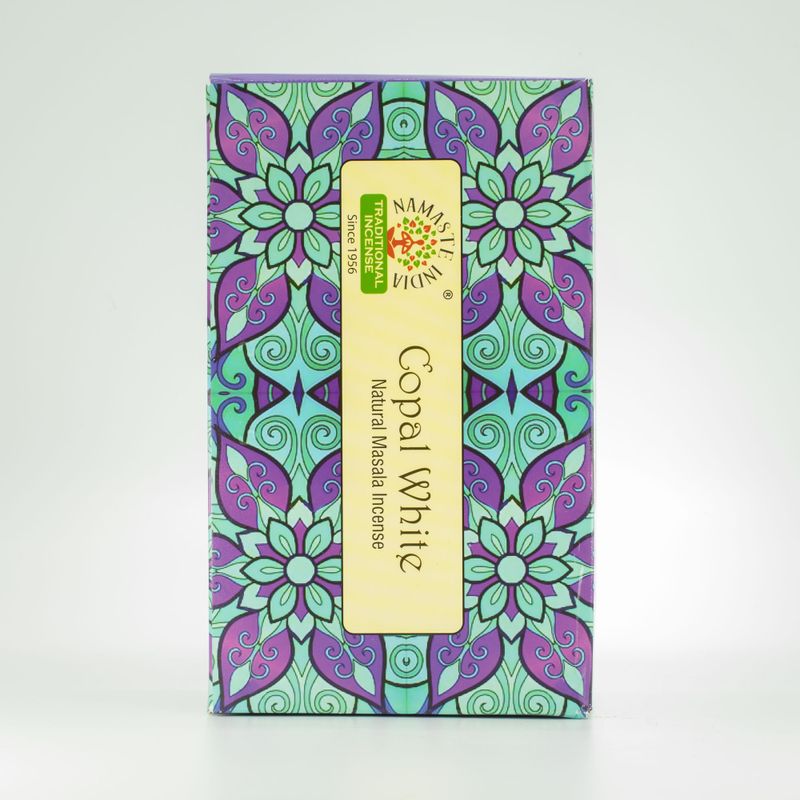 Namaste Mandala Masala Räucherstäbchen – Copal White