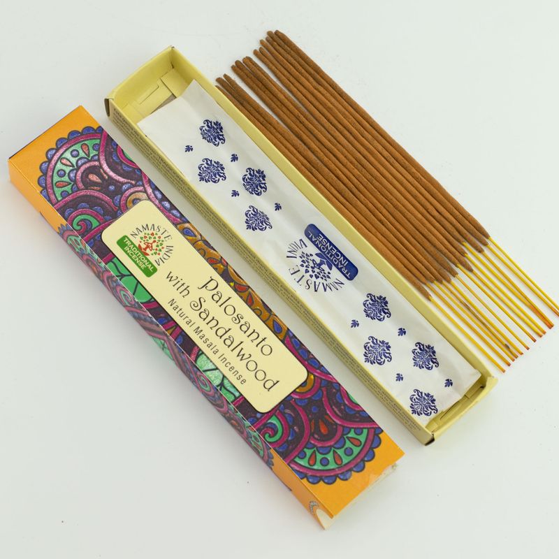 Namaste Mandala Masala Räucherstäbchen-Displaypackung (6x8 Duft) (09-16)