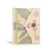 Med Lokta Bougainvillea Notizbuch Lrg (15x12cm) - 45 Blätter