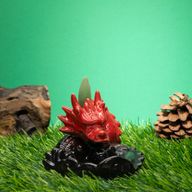 Rückfluss-Räuchergefäß – Kleiner roter Drache