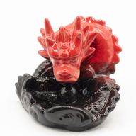 Rückfluss-Räuchergefäß – Kleiner roter Drache