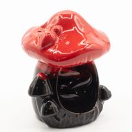 Rückfluss-Räuchergefäß – Großer roter Pilz