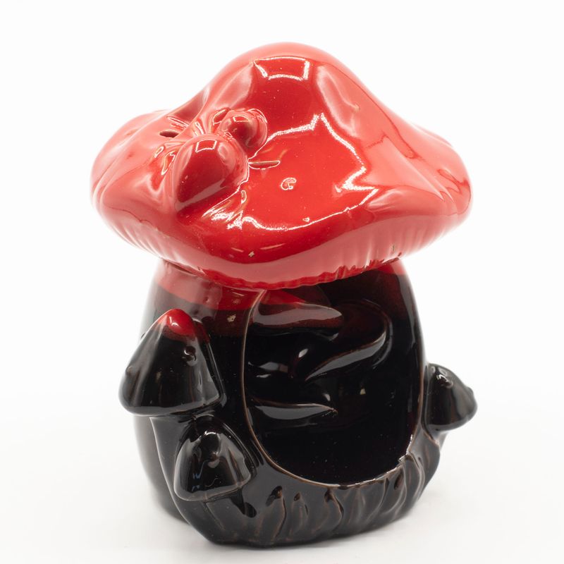 Rückfluss-Räuchergefäß – Großer roter Pilz