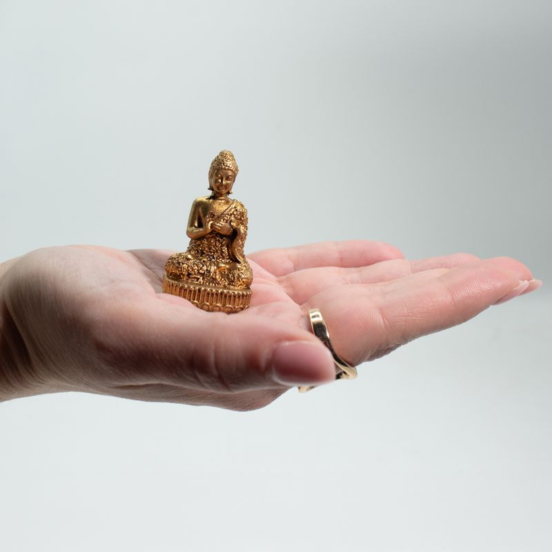 Messing Miniatur-Götter - Buddha (60 g) - 48 mm