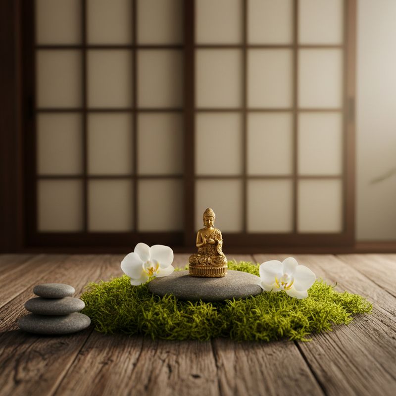 Messing Miniatur-Götter - Buddha (60 g) - 48 mm