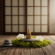 Messing Miniatur-Götter - Buddha (60 g) - 48 mm
