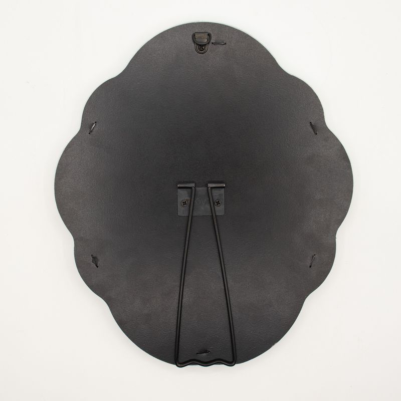 Weiche, geschwungene Spiegel – Wolke – Wolkenblau (41) – 28 x 24 x 2,3 cm