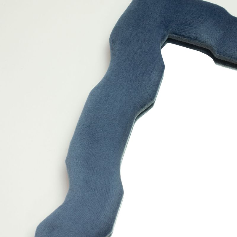 Weich geschwungene Spiegel – Massiver Rahmen – Königsblau (54) – 30,5 x 22,5 x 2,3 cm