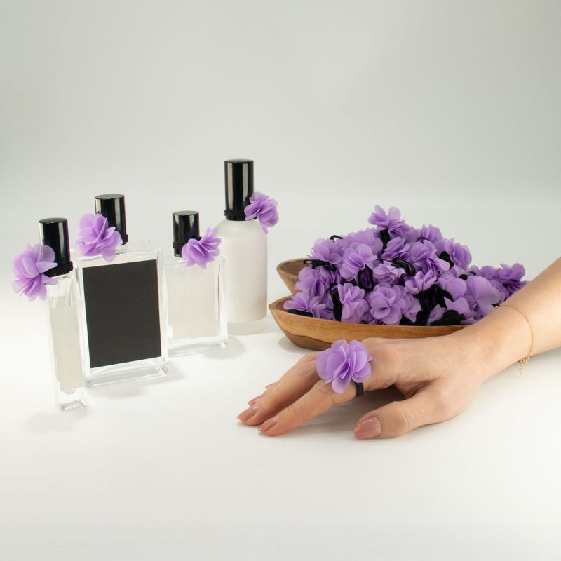 Duftende Chiffon-Diffusorringe - Lavendel