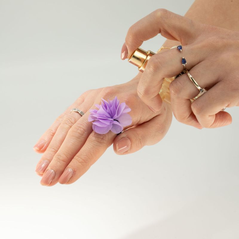 Duftende Chiffon-Diffusorringe - Lavendel