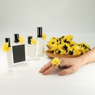 Duftende Chiffon-Diffusorringe - Gelb