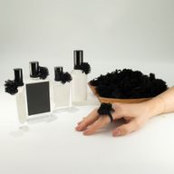 Duftende Chiffon-Diffusorringe - Schwarz