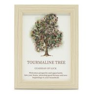 Edelsteinbild - Baum des Lebens - Toruraline (20x14,7x1 cm)
