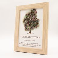 Edelsteinbild - Baum des Lebens - Toruraline (20x14,7x1 cm)
