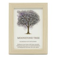 Edelsteinbild - Baum des Lebens - Mondstein  (20x14.7x1cm)