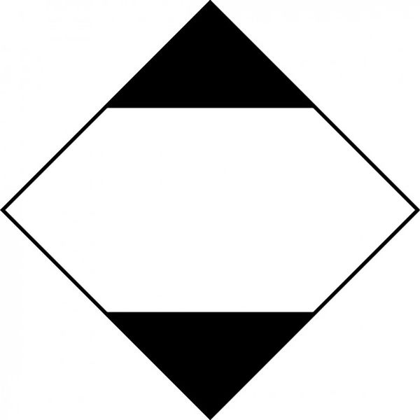 Gefahrgut-Transportetiketten 100x100mm