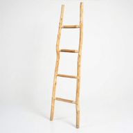 Große Kemu-Holzleiter - 1,5 m - Natur - Japanischer Stil