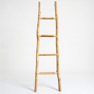 Große Kemu-Holzleiter - 1,5 m - Natur - Japanischer Stil