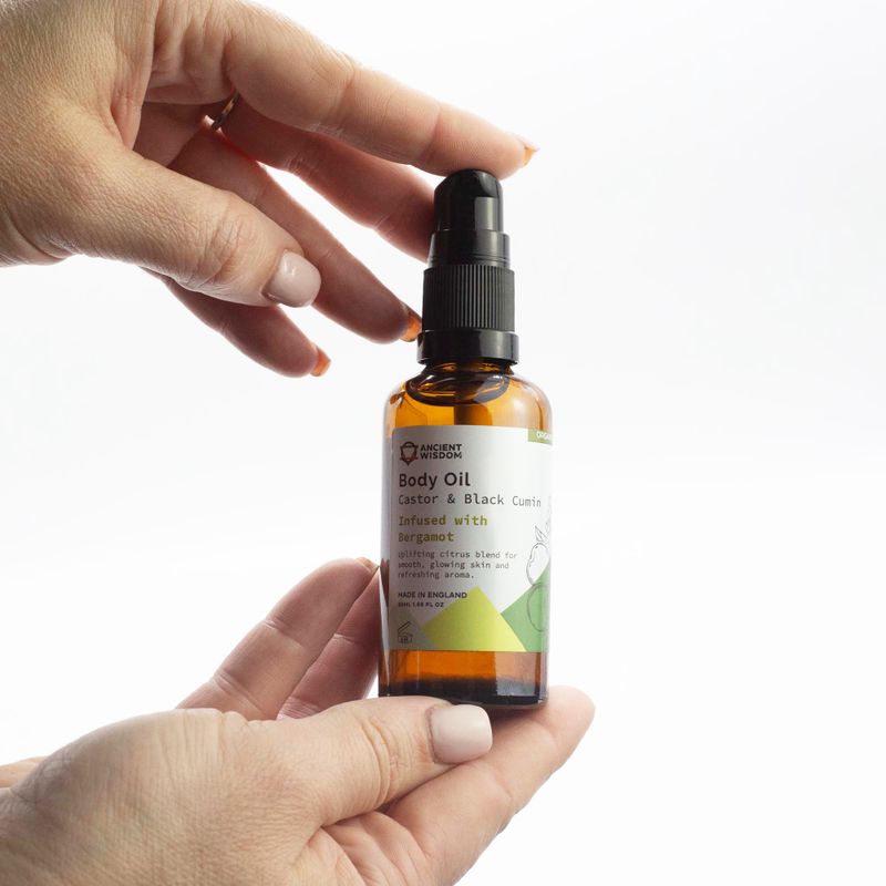 Bio-Körperöl 50 ml – Rosmarin und Weihrauch