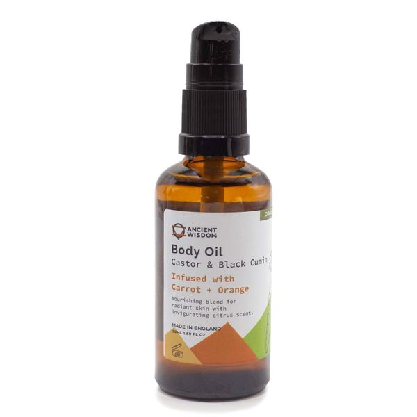 Bio-Körperöl 50 ml - Karotte & Orange