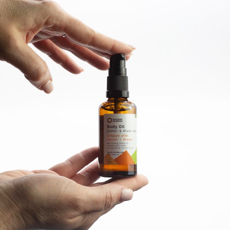 Bio-Körperöl 50 ml - Karotte & Orange
