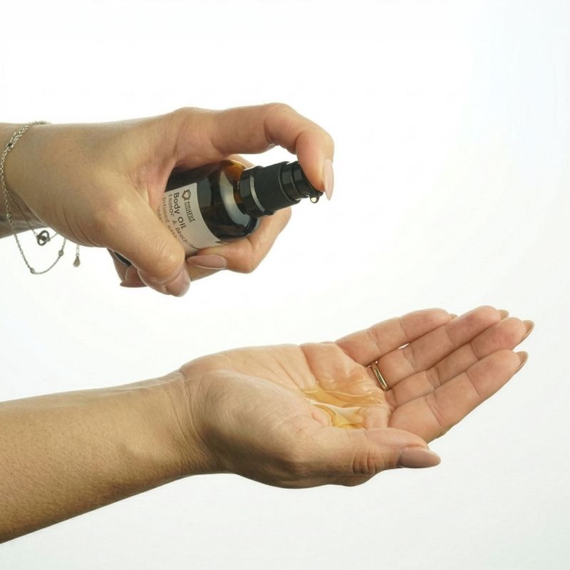 Bio-Körperöl 50 ml – Sandelholz und Myrrhe