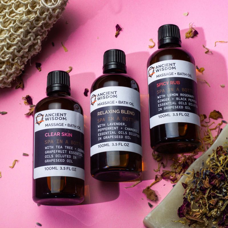 Sandelholzschimmer Massageöl - 100ml