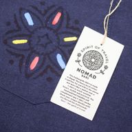 Nomad Sari Kathmandu Hemd - Indigo - Medium