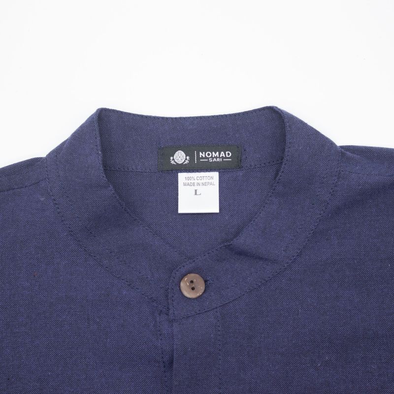Nomad Sari Kathmandu Hemd - Indigo - Medium