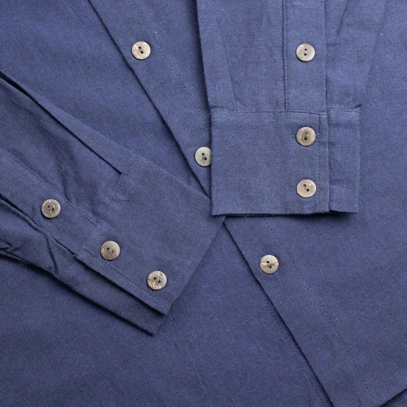 Nomad Sari Kathmandu Hemd - Indigo - Medium