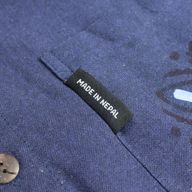 Nomad Sari Kathmandu Hemd - Indigo - Medium