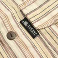 Nomad Sari Großvaterhemd - Braun-Beige - Mittel