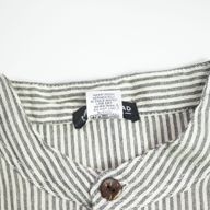 Nomad Sari Grandad Hemd - Grau Stein - Medium