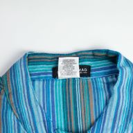 Nomad Sari Großvaterhemd - Türkis - Medium