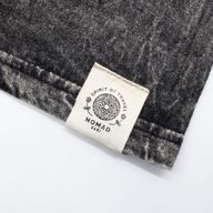 Nomad Sari Stonewashed Baumwoll-T-Shirt - Rebel - Anthrazit - Klein