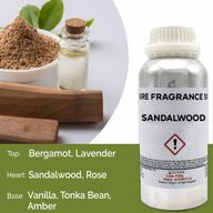 500ml (Rein) Duftöl - Sandelholz