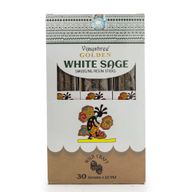 30 g Goldene Weiße Salbei-Räucherstäbchen aus Harz (6 Stück)