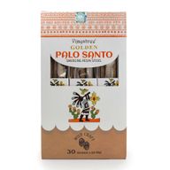 30 g Goldene Palo Santo Räucherstäbchen aus Harz (6 Stück)
