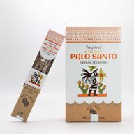 30 g Goldene Palo Santo Räucherstäbchen aus Harz (6 Stück)