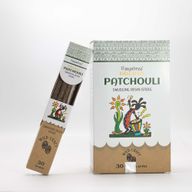 30 g Goldene Patchouli-Räucherstäbchen aus Harz (6 Stück)