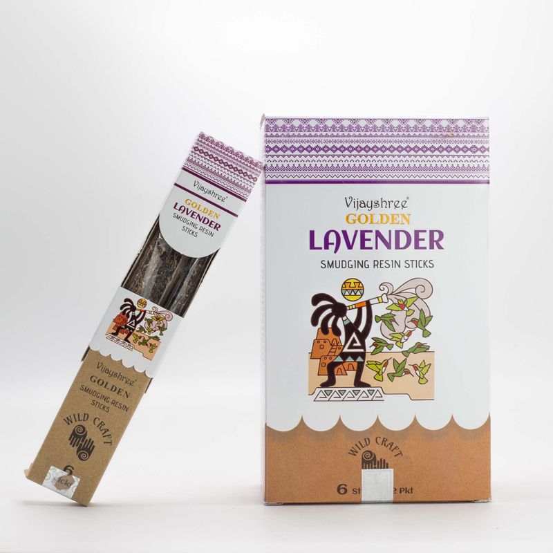 30 g Golden Lavender Räucherharz-Stäbchen (6er Pack)
