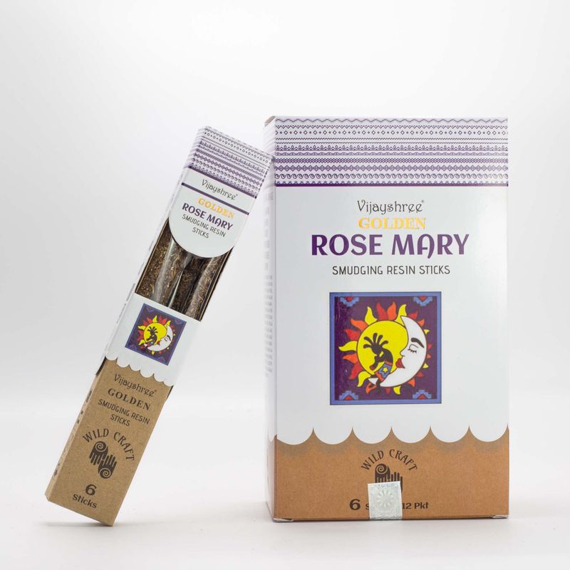 30 g Golden Rose Mary Räucherharzstäbchen (6er Pack)