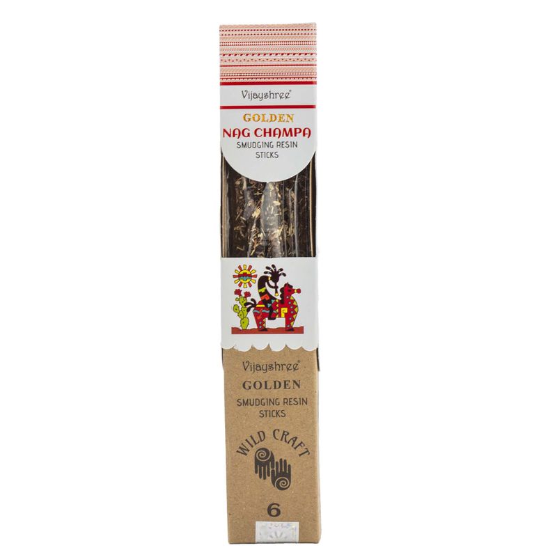30 g Golden Nag Champa Räucherharz-Stäbchen (6 Stück)