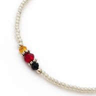 Nepalesisches Armband mit extrafeinen Edelsteinen – Perlen und geschliffene Perlen