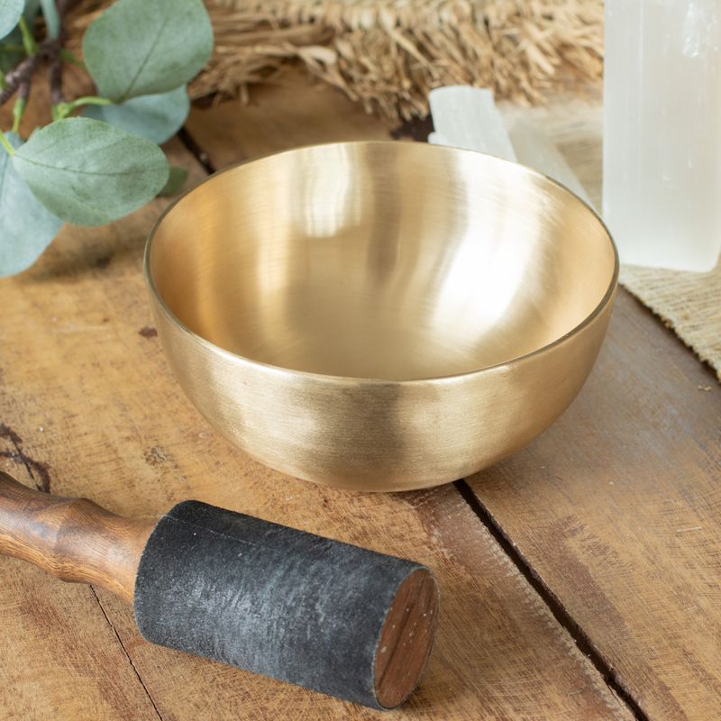 Mittlere Chaken-Klangschale, handgefertigt (ca. 500 g) – 15 cm